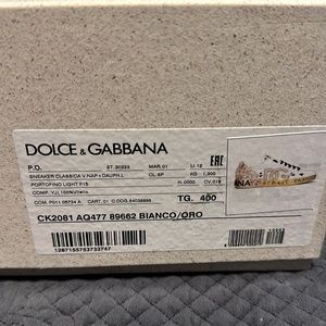 Dolce & Gabbana tennis